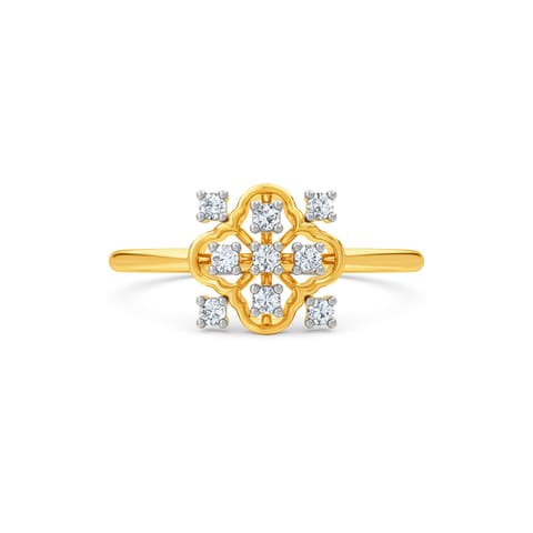 Starry Corset Diamond Ring