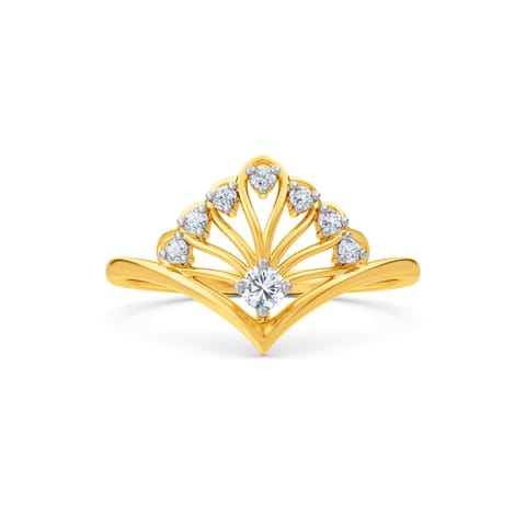 Tiara Diamond Ring