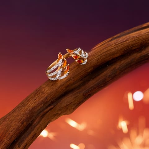 Starlit Ember Diamond Ring Starlit Ember Diamond Ring