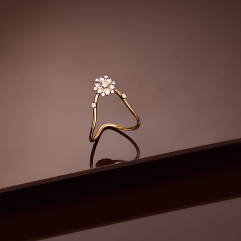 Regent Cluster Diamond Vanki Ring