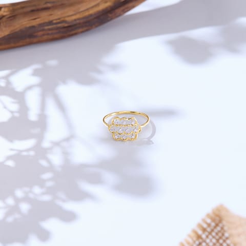 Serene Scallop Diamond Ring Serene Scallop Diamond Ring