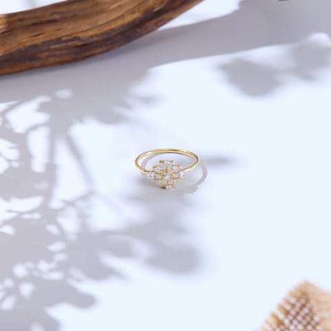 Radiant Aripan Diamond Ring
