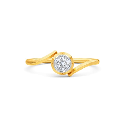 Classic Circle Diamond Ring