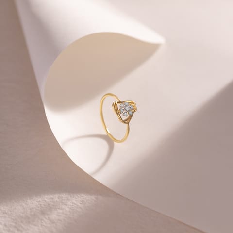 Triad Flare Diamond Ring Triad Flare Diamond Ring