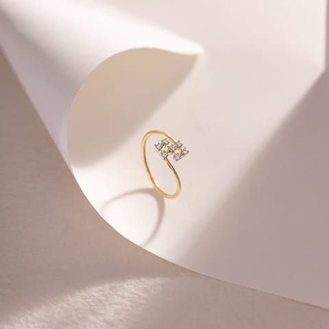 Radiant Rail Diamond Ring Radiant Rail Diamond Ring