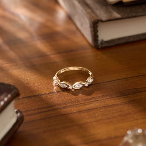 Braiding Diamond Band Braiding Diamond Band