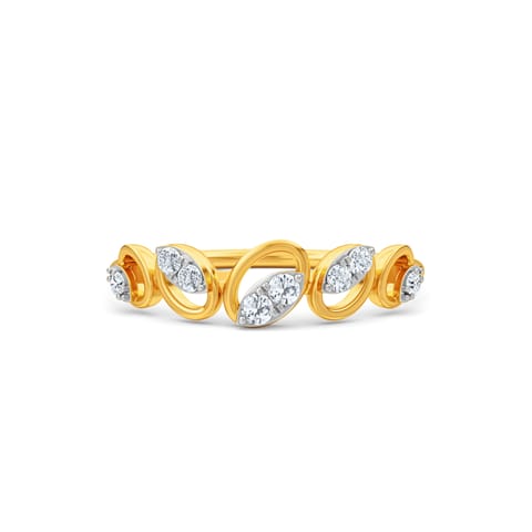 Spherical Diamond Ring