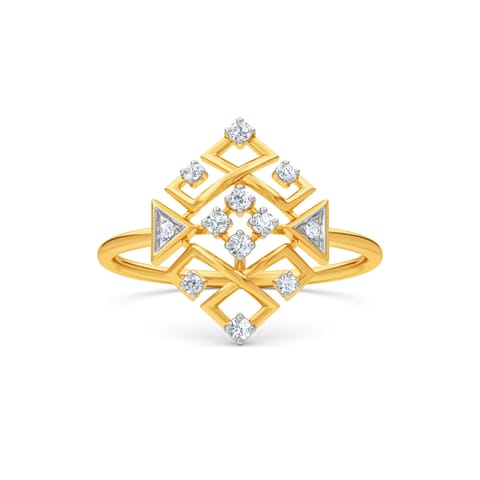 Alpona Flare Diamond Ring Alpona Flare Diamond Ring