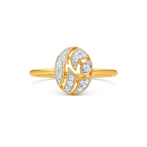 Ovate Radiance Diamond Ring Ovate Radiance Diamond Ring