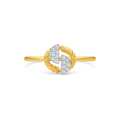 Beaming Orb 9KT Diamond Ring Beaming Orb 9KT Diamond Ring