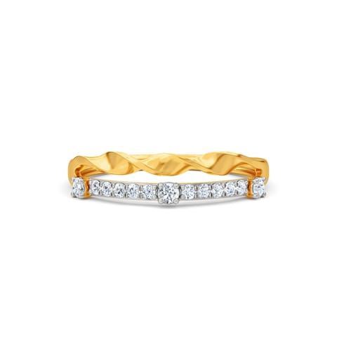 Linear Dior Diamond Ring