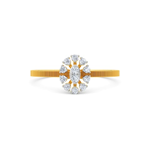 Ovate Beam Diamond Ring Ovate Beam Diamond Ring