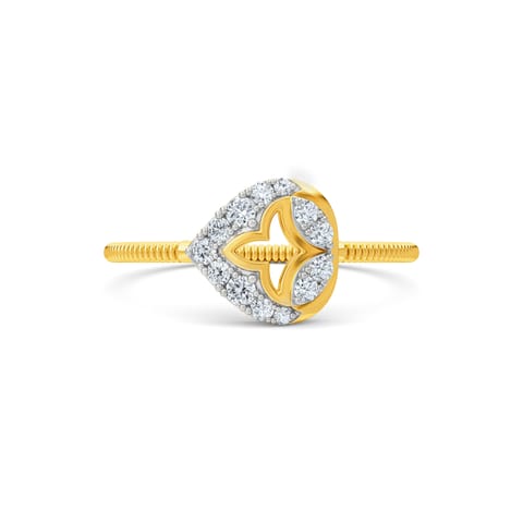 Carved Elegance Diamond Ring Carved Elegance Diamond Ring