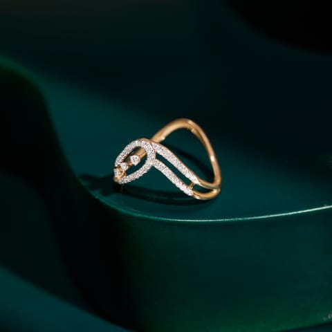 Sparkling Tales Diamond Vanki Ring