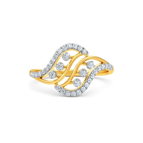 Groovy Diamond Ring Groovy Diamond Ring