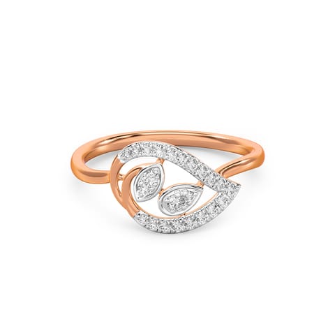 Dainty Paisley Diamond Ring Dainty Paisley Diamond Ring