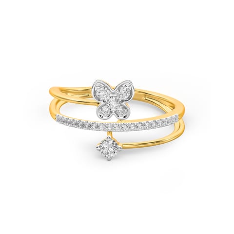Shimmering Butterfly Diamond Ring Shimmering Butterfly Diamond Ring