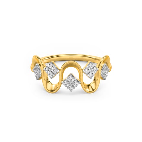 Ripple Diamond Ring Ripple Diamond Ring