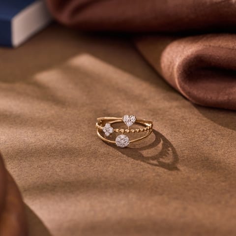Glittery Fusion Diamond Ring Glittery Fusion Diamond Ring