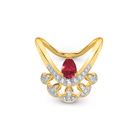 Flaming Flare Gemstone Vanki Ring Flaming Flare Gemstone Vanki Ring