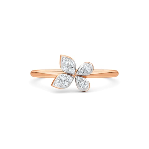 Butterfly Delite Diamond Ring