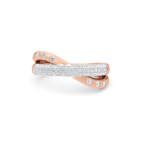 Criss Cross Spark Diamond Ring Criss Cross Spark Diamond Ring