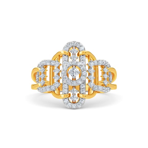 Majestic Scallop Diamond Ring Majestic Scallop Diamond Ring