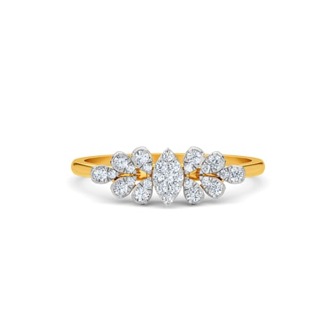 Aurelia Blossom Diamond Ring