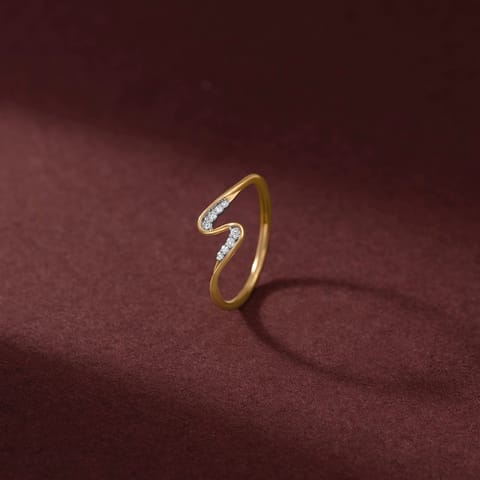 Dewdrop Wave Diamond Ring Dewdrop Wave Diamond Ring