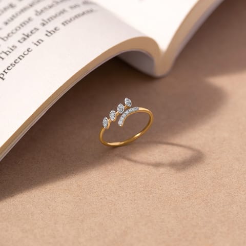 Rising Botanical Diamond Ring Rising Botanical Diamond Ring