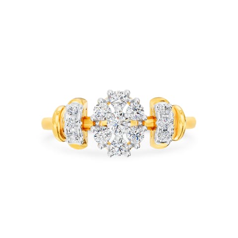 Interlocking Classic Diamond Ring Interlocking Classic Diamond Ring