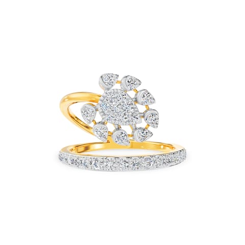 Flowing Bloom Diamond Ring Flowing Bloom Diamond Ring