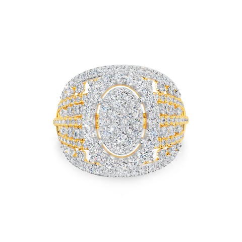Imperial Oval Diamond Ring