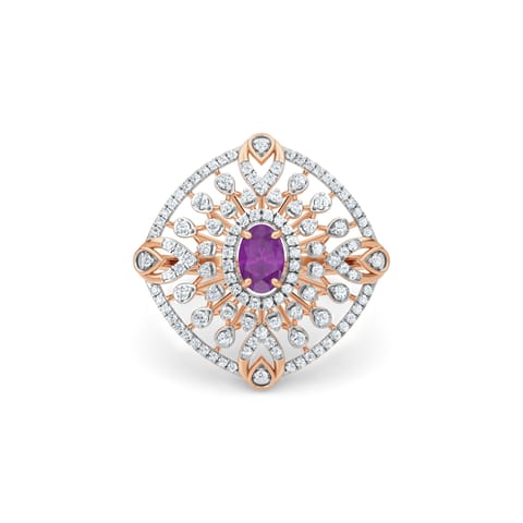 Purple Opulence Gemstone Ring