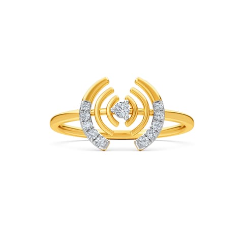 Air Waves Diamond Ring