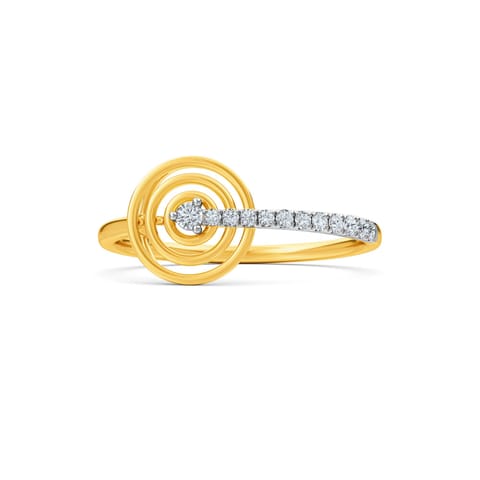 Radial Interlace Diamond Ring Radial Interlace Diamond Ring