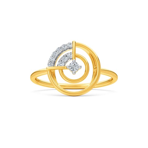 Infinite Radial Diamond Ring