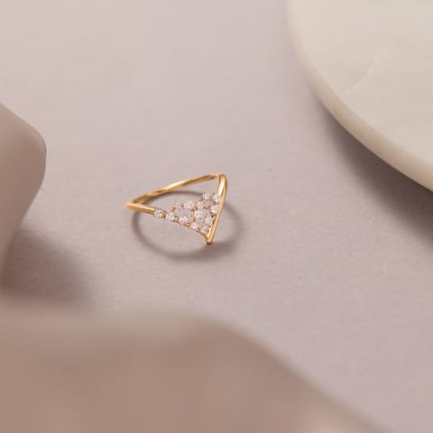 Stardust Chevron Diamond Ring Stardust Chevron Diamond Ring