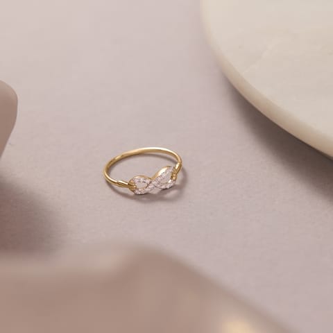Loop Infinity Diamond Ring Loop Infinity Diamond Ring