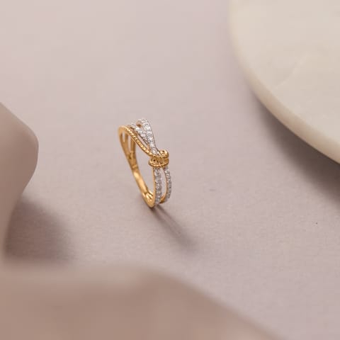 Knot Diamond Ring Knot Diamond Ring
