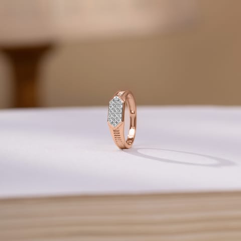 Cluster Moderne Diamond Ring for Men