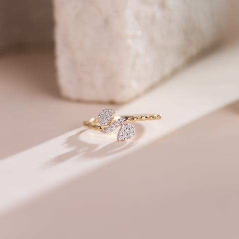 Duad Pear Diamond Ring Duad Pear Diamond Ring