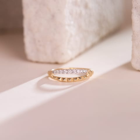 Linear Rail Diamond Ring Linear Rail Diamond Ring