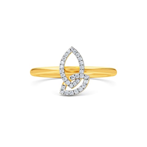 Bare Spark Diamond Ring