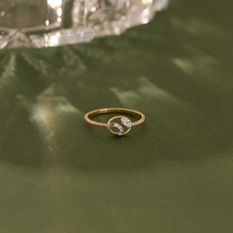 Duo Spark Diamond Ring