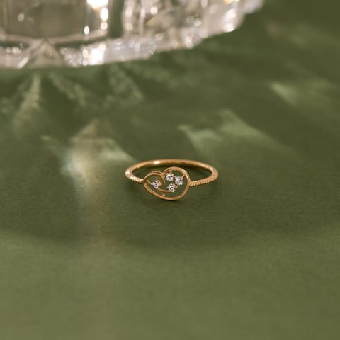 Starlight Paisley Diamond Ring