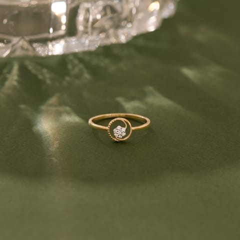 Astral Swirl Diamond Ring