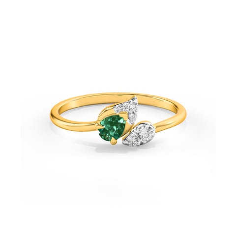 Verdant Bypass Gemstone Ring Verdant Bypass Gemstone Ring