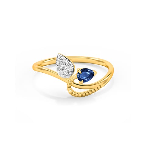 Sapphire Cascade Gemstone Ring Sapphire Cascade Gemstone Ring