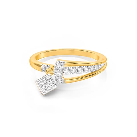 Beveled Kite Diamond Ring Beveled Kite Diamond Ring